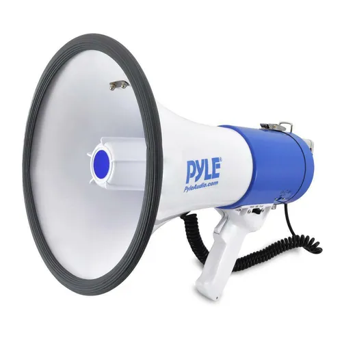 Pyle 50W Tragbares Megafon mit Sirene & Mikrofon von PYLE
