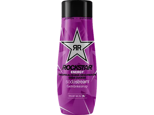 Sodastream Sirup Rockstar Tropical Guava Zero 440 ml - Sodastream Sirup ohne Zucker, ideal für erfrischende Getränke mit tropischem Guava-Geschmack, perfekt für gesunde Erfrischungen.