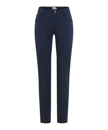Brax Damen Five-Pocket-Hose Style MARY S NAVY, dunkelblau, Gr. 46 - Bequeme Five-Pocket-Hose im Regular Fit, ideal für jeden Anlass. Leicht und vielseitig kombinierbar für einen perfekten Look.