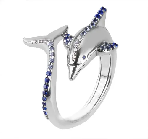 Thomas Sabo Damenring TR2384-644-1, Größe 54 in silber von THOMAS SABO