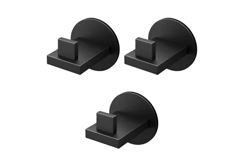 doporro Garderobenhaken Kleiderhaken Wandgarderobe Wandhaken aus Edelstahl 1/3/4/5/6 Stalo08 (3 St), Hochwertiger Edelstahl, ohne Bohren