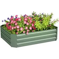 Outsunny Hochbeet 120Lx90Wx30H cm