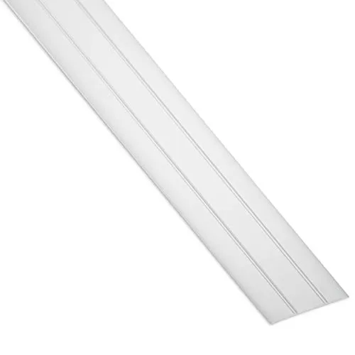 Produktbild SOTECH 1 Stück Aluminium Übergangsprofil Cross selbstklebend Übergangsschiene Alu flach Boden-Leiste mit Breite 37 mm Ausgleichsprofil Silber eloxiert Abdeckleiste 100 cm Bodenprofil Schiene