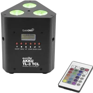EUROLITE LED TL-3 RGB+UV Trusslight - Statische LED-Beleuchtung für DJs, mit RGB+UV-Farben für beeindruckende Lichteffekte und perfekte Stimmung auf jeder Veranstaltung.