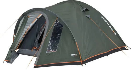 HIGH PEAK Kuppelzelt Nevada 2.1 - Ideal für 2 Personen - Campingzelt für 2 Personen mit 3.000 mm Wassersäule, wettergeschütztem Eingang und Vorbau. Perfekt für Outdoor-Abenteuer mit UV-Schutz und Moskitoschutz.