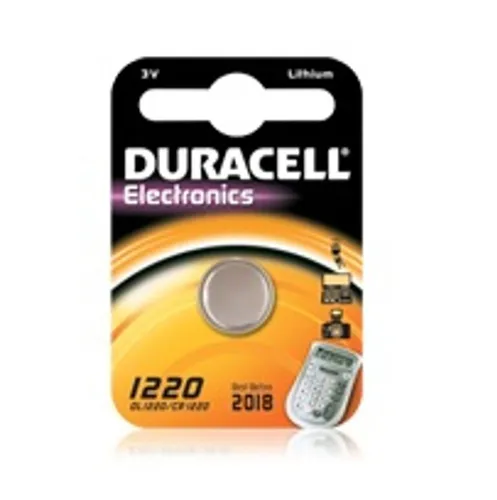 Duracell 1220 Haushaltsbatterie Einwegbatterie CR1220 Lithium