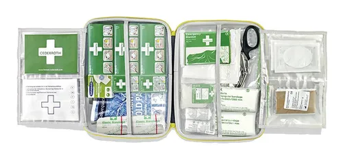 Cederroth First Aid Burn Kit in grün von Cederroth