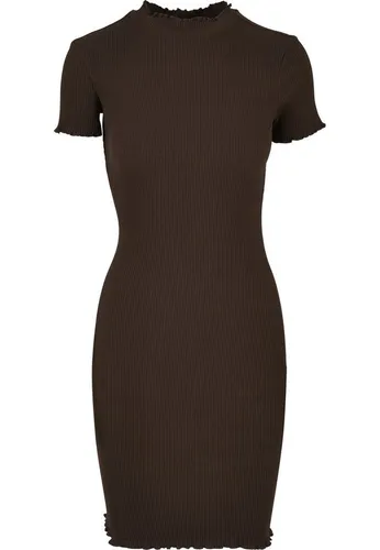 Urban Classics Damen Kleid Ladies Rib Tee Dress Brown XXL von Urban Classics