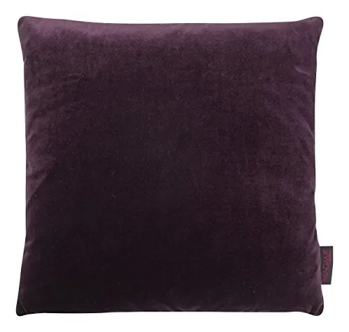 MAGMA Samt Uni Kissenbezug 40x40 cm