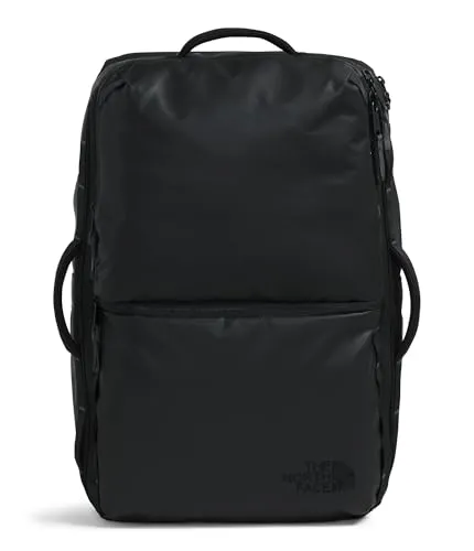 The North Face Base Camp Voyager Travel Pack - 35L, tnf black/asphalt grey - Daypacks und Businessrucksäcke, ideal für Reisen und Alltag, aus 100% recyceltem Material, wasserabweisend und mit gepolstertem Laptopfach für 16-Zoll-Geräte.