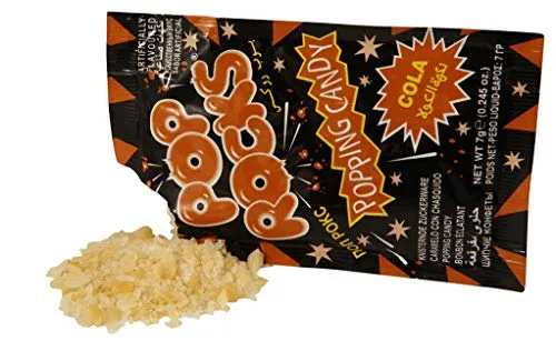 Pop Rocks Cola knisternde Zuckerware 50 Stück in schwarz von Zeta Espacial S.A. (E)