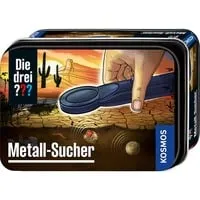 Die drei ??? Metall-Sucher, Detektiv-Sets in Metalldose - Spielzeug für junge Detektive, mit spannendem Zubehör für aufregende Schatzsuchen und Abenteuer.