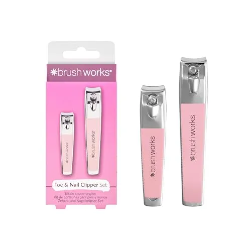 Brushworks Zehen- und Nagelknipser Set, 70 g