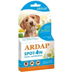 Ardap Spot-on für kleine Hunde bis 10 kg