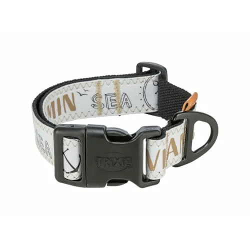 TRIXIE BE Nordic Halsband, extra breit, XS-S, Schwarz