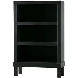 Schrank Bonk aus Kiefernholz, Schwarz - Wohnzimmerschrank aus hochwertigem Kiefernholz, stilvoll und funktional. Bietet optimalen Stauraum für Kleidung, Bücher und mehr – ideal für ein aufgeräumtes Zuhause.