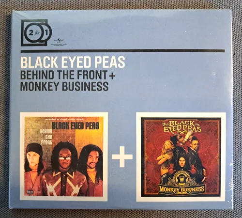 📀Black Eyed Peas - Behind the Front + Monkey Business - 2CDs/NEU/OVP/Foliert📀