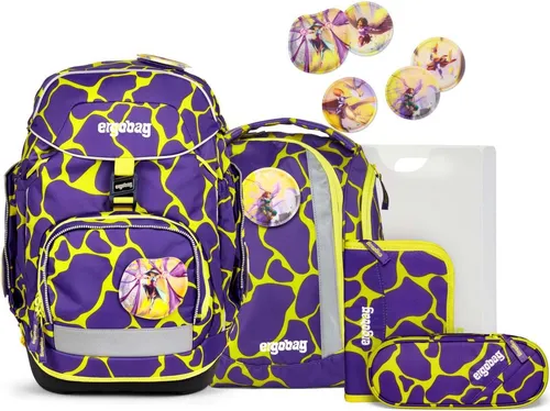 Ergobag Pack SuBärkraft Schulrucksack Set in gelb von ergobag