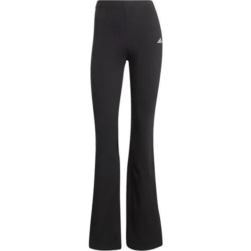 Leggings Damen Flare - Schwarz, Bequeme Sportleggings für Aktive - Athleisure: Diese Sportleggings für Damen bieten höchsten Komfort und Bewegungsfreiheit, ideal für jedes Workout mit figurformendem Effekt.
