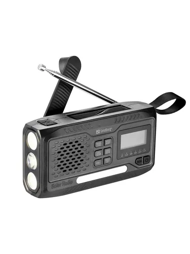 Sandberg Survivor DAB Radio All-in-1 4500, 421-17 - Tragbare DAB-Funkgeräte mit robustem Design, ideal für Abenteuer und Outdoor-Aktivitäten.