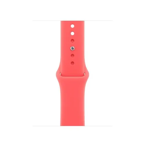 Apple Sportarmband für Smartwatch in Rosa - Hochwertiges Fluorelastomer-Armband in Guavepink für Apple Watch 40 mm. Sportlich und bequem, ideal für aktive Nutzer.
