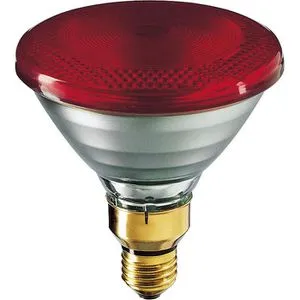 Philips BOMBILLA PAR INFRARROJOS 175W Energy Saver E27 Rot - Energiesparlampe mit therapeutischem Effekt, ideal zur Schmerzlinderung und Muskelentspannung, perfekt für Wellness-Anwendungen.