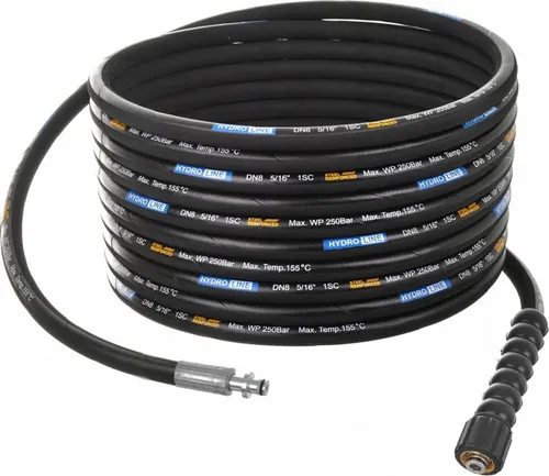 m DN8 250 BAR Schlauch für KARCHER HD HDS, mit 10 mm Stecker und Kabelverschraubung 25