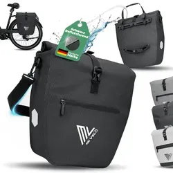 MiVelo 2in1 Fahrradtasche Gepäckträger 20L 