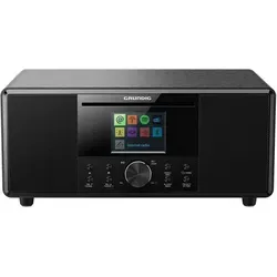 Grundig DTR 7000 BT DAB WEB - Tragbarer CD-Player in Schwarz, DAB+ und Webradio für flexiblen Musikgenuss unterwegs