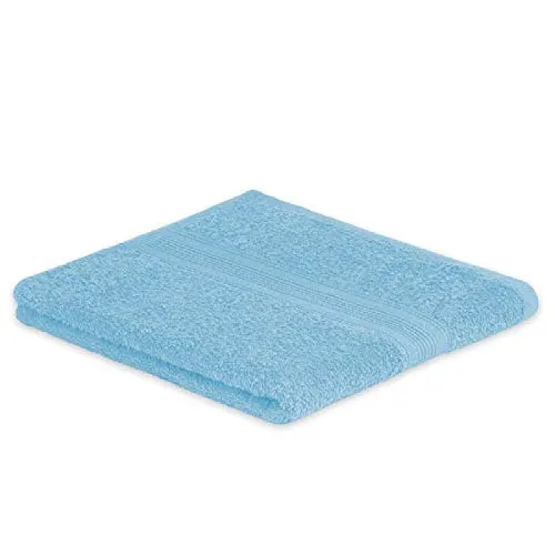 EXKLUSIV HEIMTEXTIL Frottier Handtücher Handtuch 50 x 100 cm Hellblau 500 g