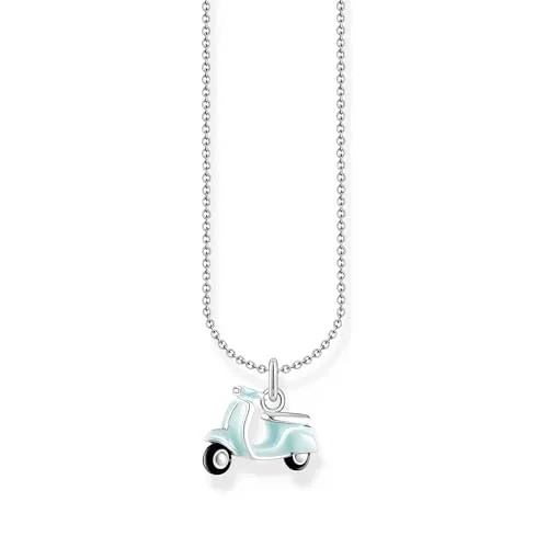 Thomas Sabo Kette mit mintfarbenem Motorroller-Anhänger von THOMAS SABO