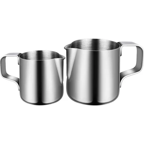 Milchkännchen Milk Pitcher 150ml/350ml Milchkanne Aus Edelstahl Milch Aufschä...