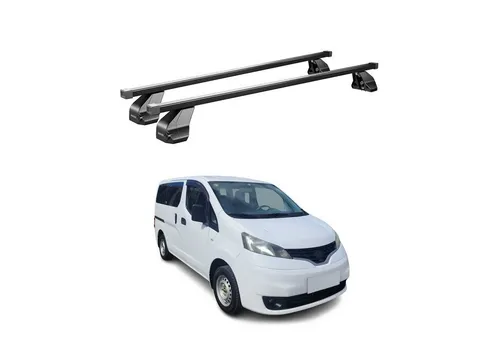 OMAC Dachträger Stahl Gepäckträger für Nissan NV200 (2009-2025) - Robuster und leichter Dachträger aus hochwertigem Stahl, wasserbeständig und abnehmbar. Ideal für Fahrräder, Skis und Kajaks - perfekt für alle Abenteuer.