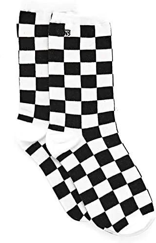 VANS Ticker Womens Crew Socks (BLACK CHECKERBOARD) von Vans