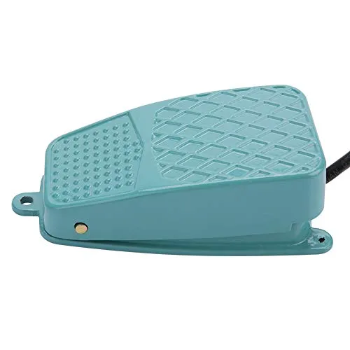 Elektrischer Fußschalter TFS-2 AC 250 V Fußpedalschalter 10A SPDT NO NC Rutschfeste Momentaner Power-Fußschalter