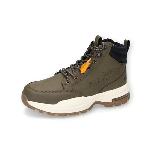 Dockers by Gerli Herren Combat Boots - Wasserabweisend & Warm gefüttert - Wanderschuhe mit schnürbarem Design, ideal für den Übergang und kalte Tage. Diese Combat Boots bieten optimalen Komfort und Schutz.