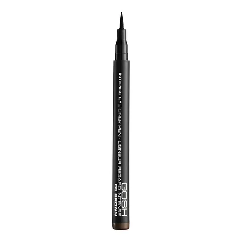 Intense Eye Liner Pen eyeliner w pisaku 03 Brown 1ml Gosh 5701278543644