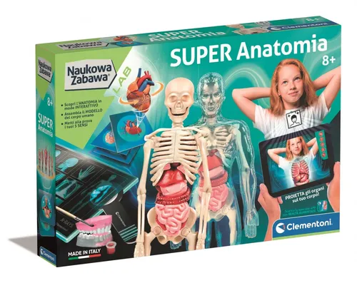 Zestaw kreatywny Super Anatomia CLEMENTONI 50919