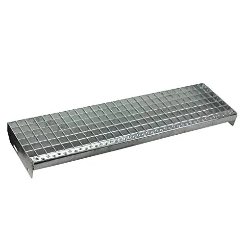 Produktbild Gitterroststufen 900 x 240 mm | Robuste Metallgitter für Treppen