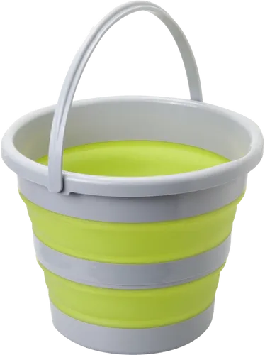 Brunner Faltbarer Eimer Drum 15 grün-grau in grau von Brunner