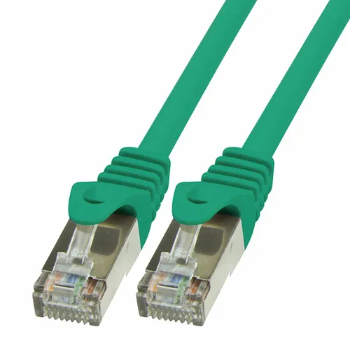 1m CAT5 Kabel Patchkabel Netzwerkkabel SFTP grün LAN DSL Kabel RJ45 CAT.5e