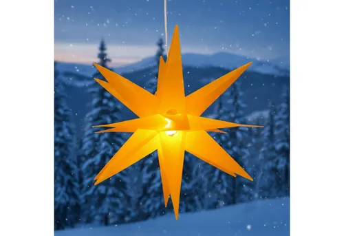 Weihnachtsbaumschmuck Gelb von Guru-Shop