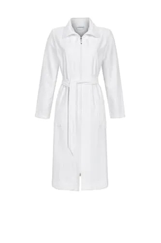 Ringella Frotteemantel mit Reißverschluß Farbe weiss, Größe 42