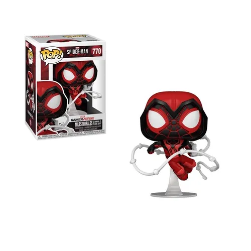 Funko POP! Marvel Gameverse - Miles Morales (Crimson Cowl Suit) #770