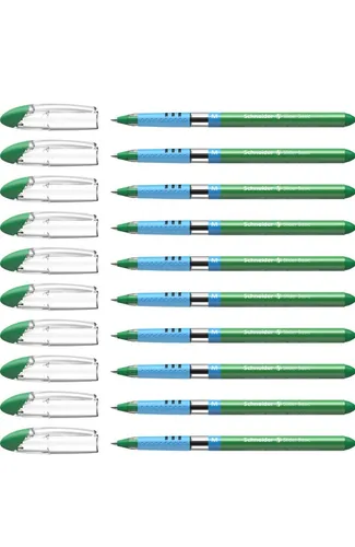 9x ‼️Schneider SN151104 Kugelschreiber Slider Basic - M, grün