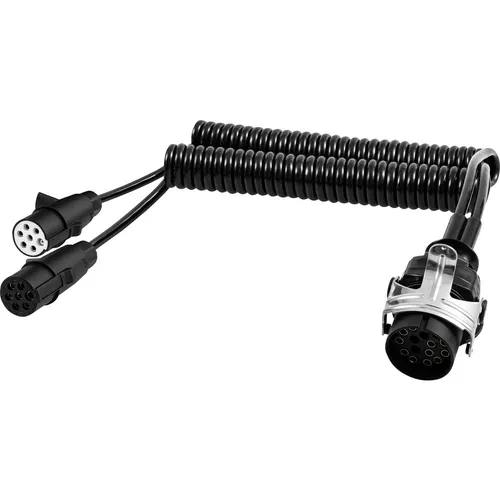 SecoRüt ECO771-136 Verbindungskabel - Anschlussadapter & Stromkabel, 15-polig auf 2x 7-polig, ideal für Anhängeranschlüsse und sorgt für eine zuverlässige Verbindung.