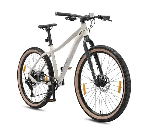 BIKESTAR 27,5 Zoll Mountainbike für Erwachsene | Alu MTB mit Shimano CUES 9-Gang - Vielseitiges 27,5 Zoll Mountainbike für Alltag und Touren. Robuster Alu-Rahmen mit Shimano 9-Gang Schaltung für effizientes Fahren. Ideal für Fahrten zur Schule, Uni oder Arbeit. 60 Tage testen!