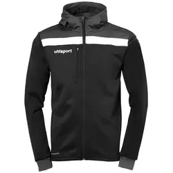 uhlsport Trainingsjacke OFFENSE 23 MULTI HOOD JACKET Unisex - Schwarz/Anthra/Weiß XL - Sportjacke für Profis und Fußball-Enthusiasten, mit hochwertigem Material für besten Tragekomfort und optimale Bewegungsfreiheit.