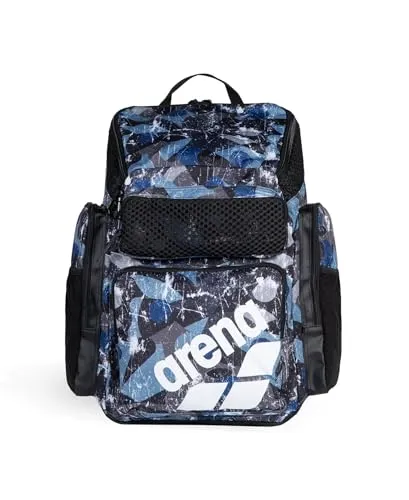 Arena Rucksack ONE GO BACKPACK 45L AO 010232 blau - Rucksack für Erwachsene mit 45L Volumen, ideal für Sport und Freizeit, aus strapazierfähigem 100% Polyester gefertigt.