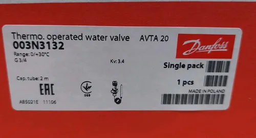 Danfoss AVTA 20 Temperaturregler